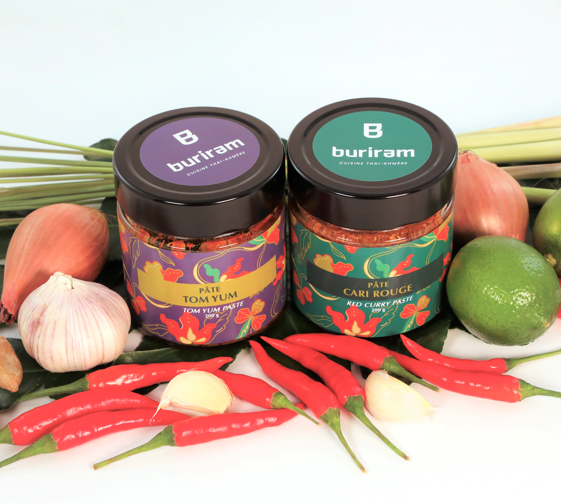 Tom yum hot sale red curry paste